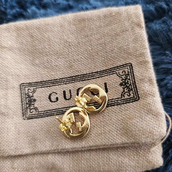 Earrings double GG in very great condition. Original from Gucci. - Picture 1 of 5
